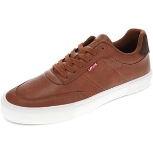 NWOB Levi's Men's Munro Retro Low-Top Sneakers Vegan Leather Size‎ 7 Never Worn